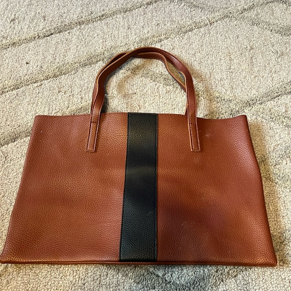 Leather Small Tote Bag